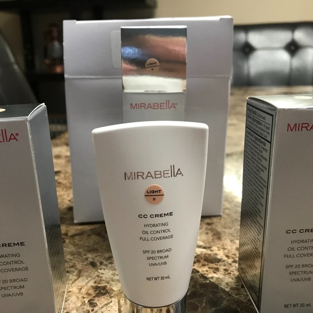 3 PACK MIRABELLA CC CREME/LIGHT II